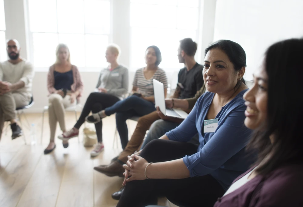 Terapia de grupo de salud mental